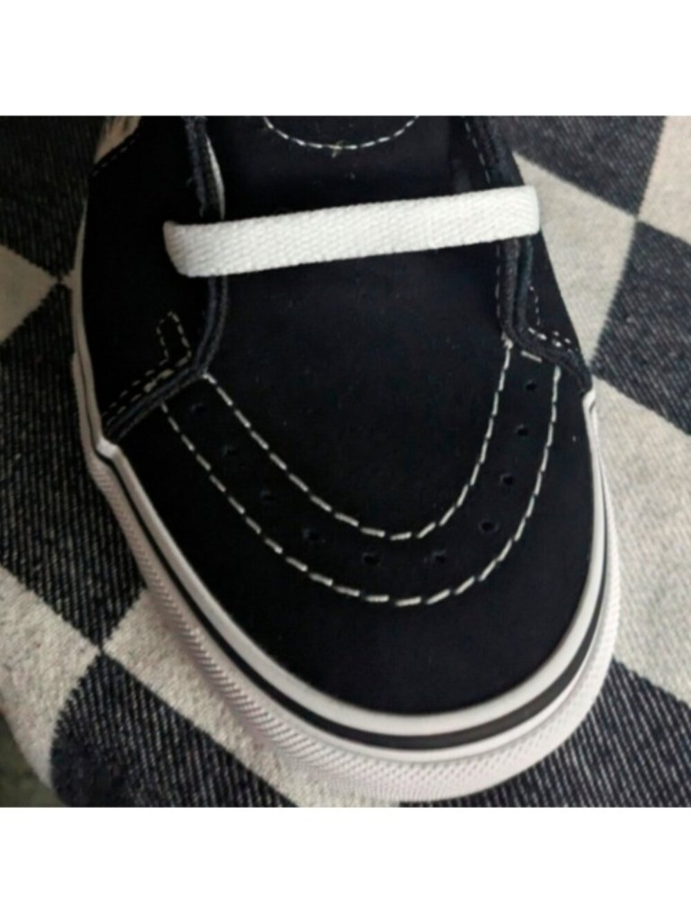 VANS SK8-HI Black MOCA FRANCES STARK Women 8.5 VNOA5KRHA55 072026 - Picture 2 of 10